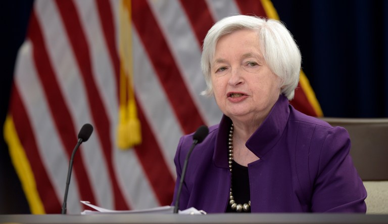 At a June news conference, Federal Reserve Chairwoman Janet Yellen appeared to be open to the idea that it is now time for a shift in the application of regulatory oversight. (AP Photo/Susan Walsh)