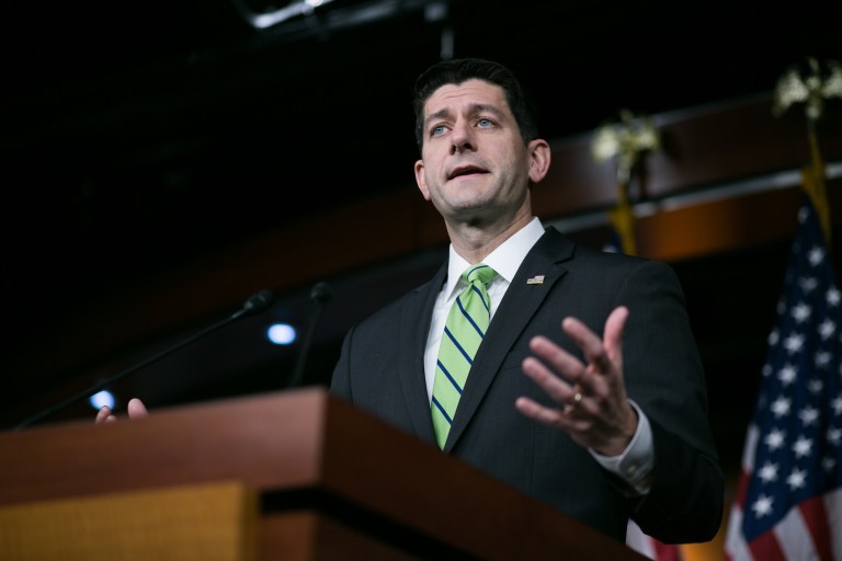 House Speaker Paul Ryan said he favors the imposition of additional sanctions on Iran, which has defied the terms of a U.N, Security Council resolution by conducting ballistic missile tests. (Graeme Jennings/Washington Examiner)