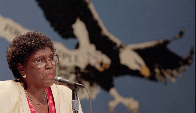 Two of Barbara Jordan's recommendations &mdash; ending chain migration and implementing an electronic employment verification system &mdash; remain unfulfilled to this day and are major components of the Trump administration's proposal to reform current laws. (AP Photo/Tim Sharp,file)