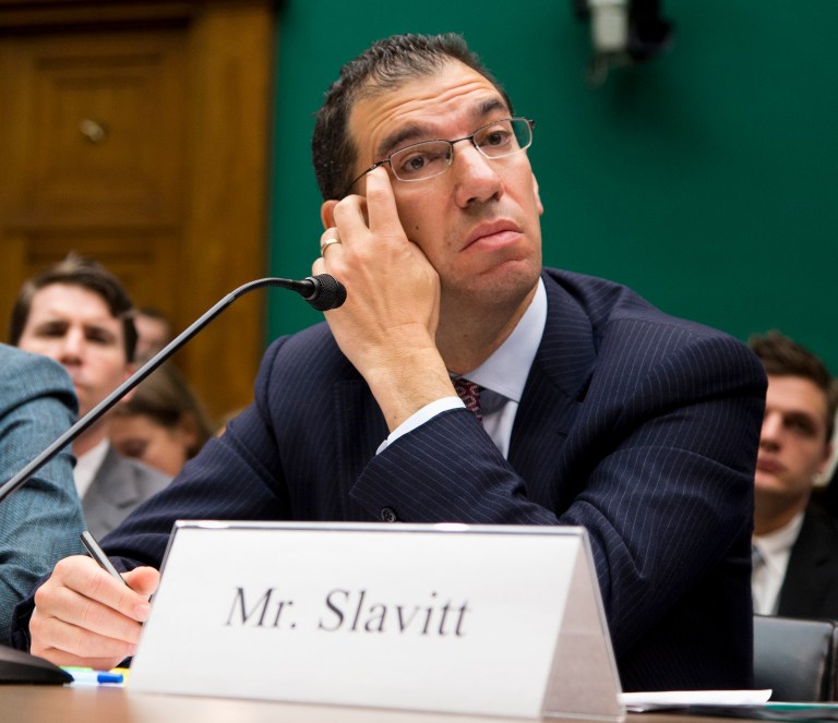 Andy Slavitt has been acting administrator of CMS since Marilyn Tavenner left earlier this year to become a lobbyist for the insurance industry. (AP Photo/ Evan Vucci, File)