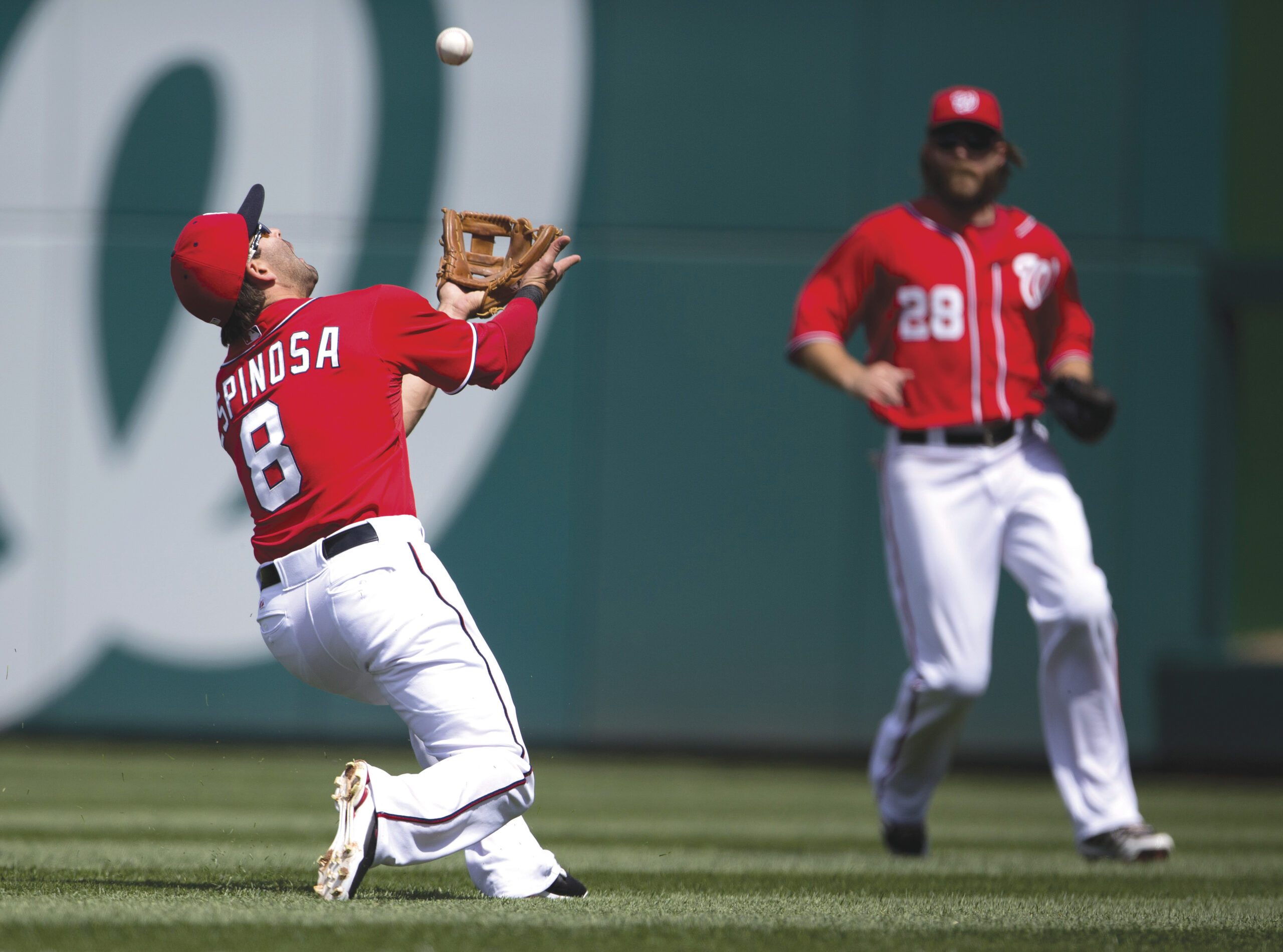 Nationals’ Danny Espinosa leaves game after getting hit by pitch on hand