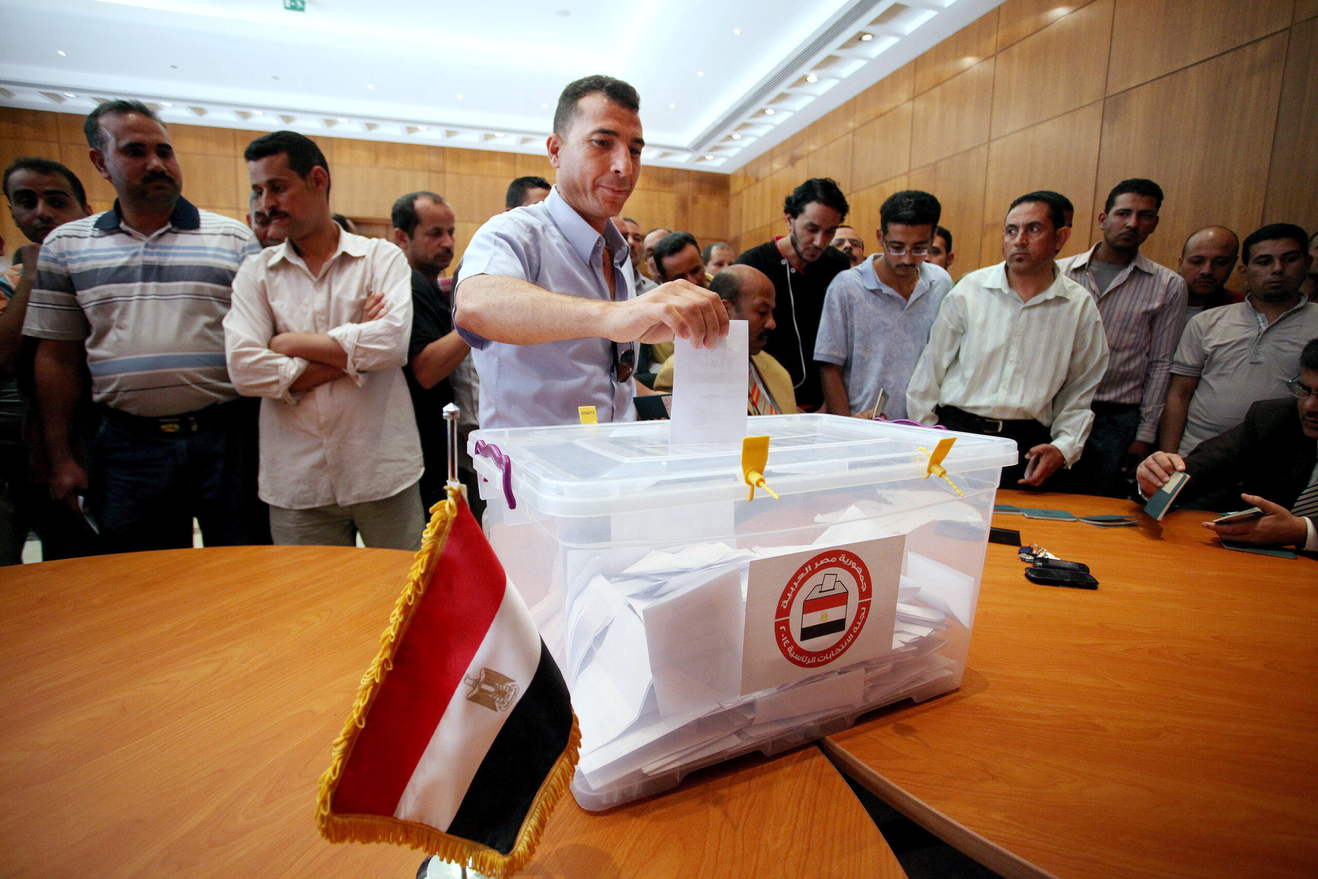 Egyptian expatriates vote in presidential poll