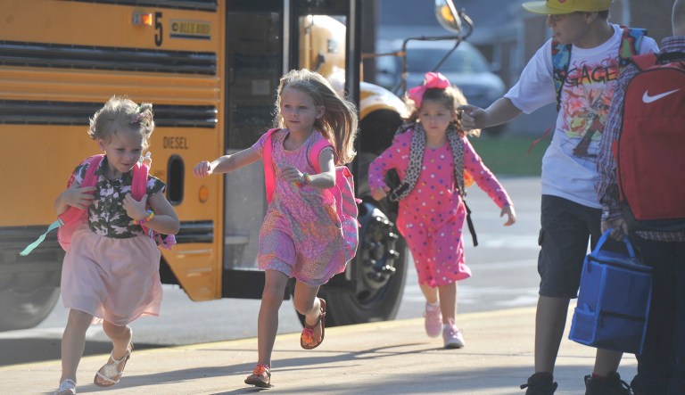 Millennials make up a majority of new teachers, and are increasingly the parents of young children who are entering public schools. (Todd Berkey/The Tribune-Democrat via AP)