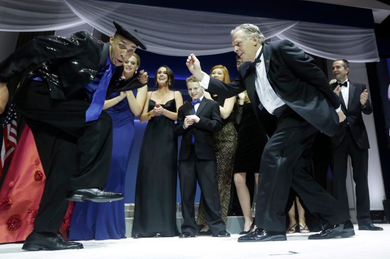 Gov. Terry McAuliffe dances during his inaugural ball in Richmond, Va., Saturday, Jan. 11, 2014. (AP File)