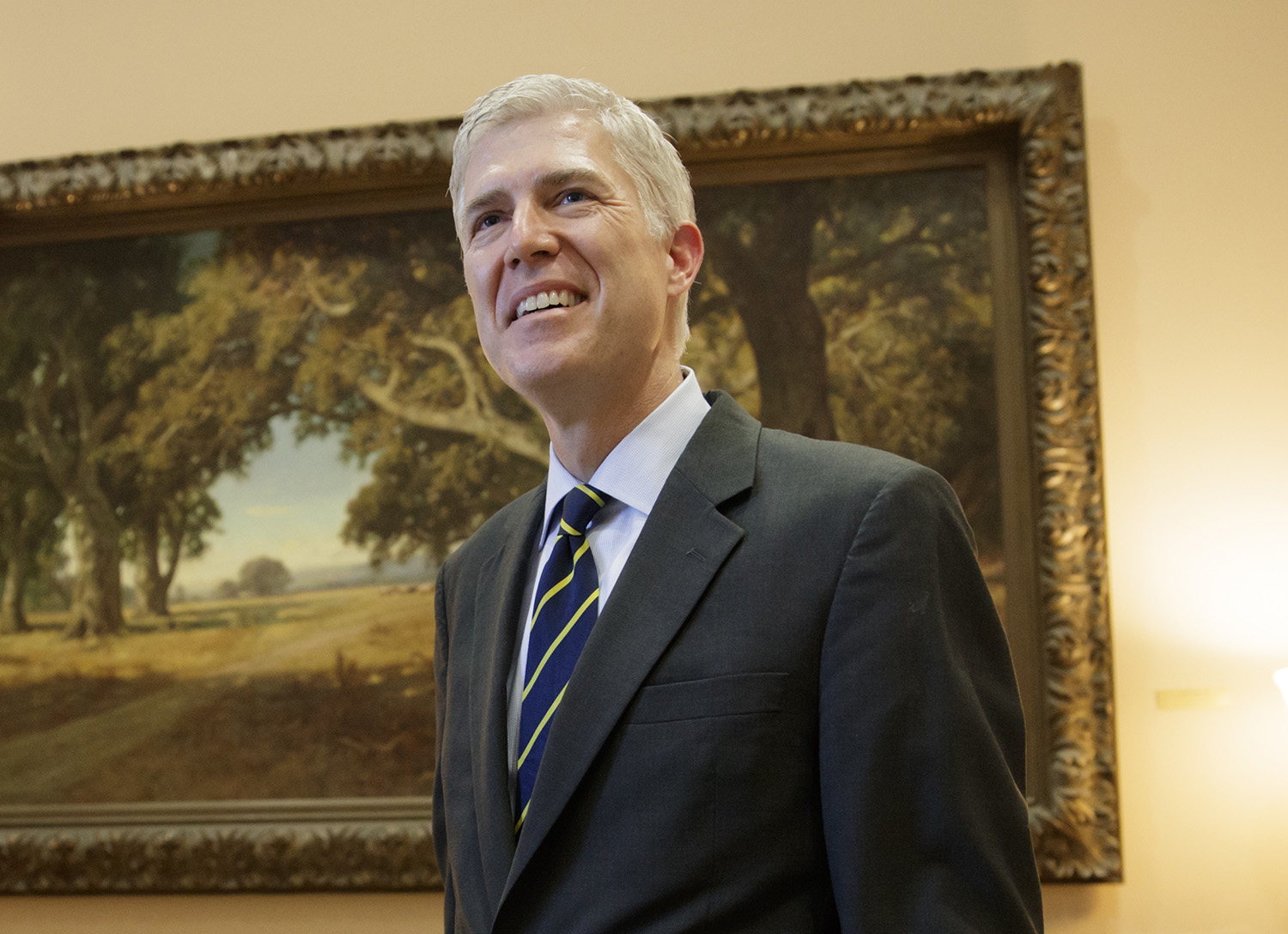 Trump trolls Democrats with Gorsuch pick