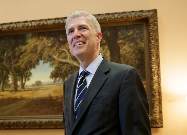 Democrats' opposition to Neil Gorsuch has nothing to do with Neil Gorsuch and everything to do with who nominated him. (AP Photo/J. Scott Applewhite)