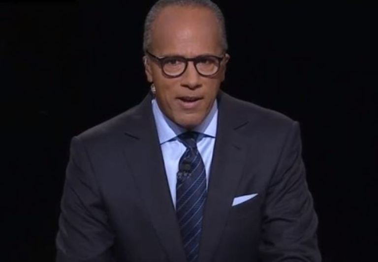 Lester Holt Lobbed Tough Questions at Trump But Few at Hillary