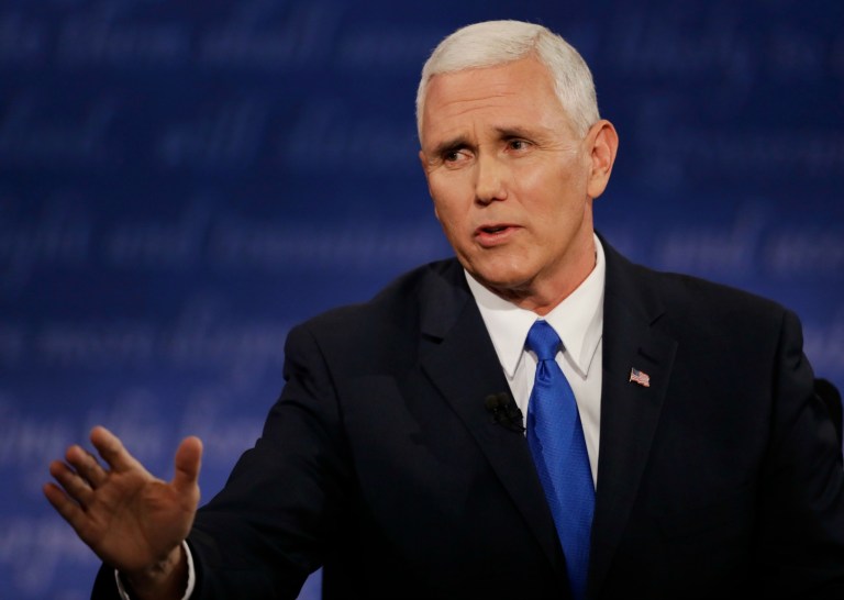 Mike Pence may have positioned himself as the front-runner for the next Republican presidential nomination. (AP Photo/Patrick Semansky)