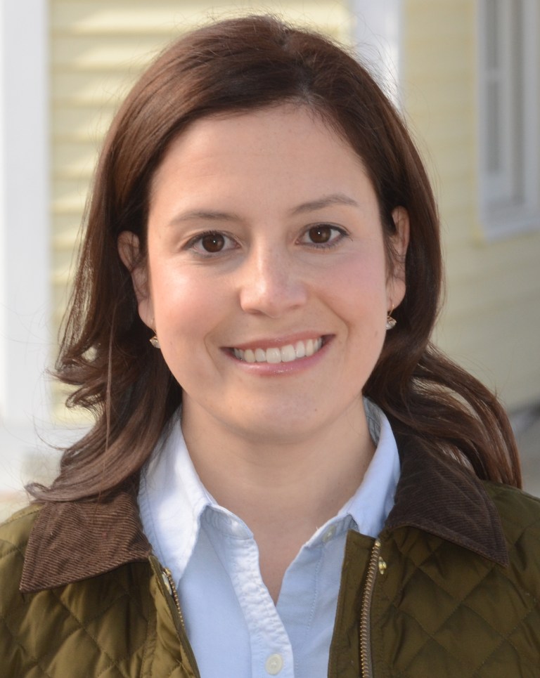 This undated photo provided by the Elise for Congress campaign, shows candidate Elise Stefanik. The former Washington political staffer is running against businessman Matthew Doheny in the Republican primary on Tuesday, June 24, 2014. (AP Photo/Elise for Congress Campaign)