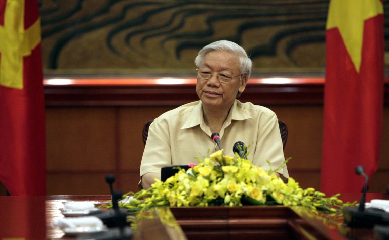 President Obama will welcome Nguyen Phu Trong, the general secretary of Vietnam's Communist Party, to the White House Tuesday. (AP Photo)