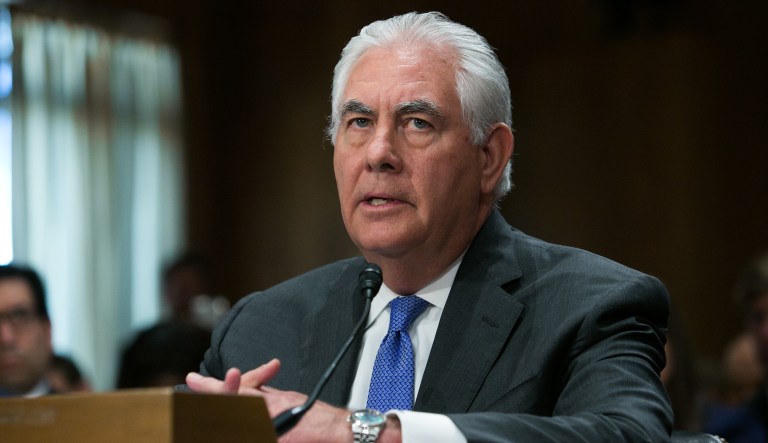 Secretary of State Rex Tillerson said President Trump is considering whether to impose a ban on all American travel to North Korea. (Graeme Jennings/Washington Examiner)