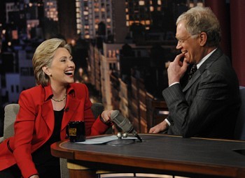 Hillary Clinton to Letterman: ‘Look, Dave, I took my pants off for you’