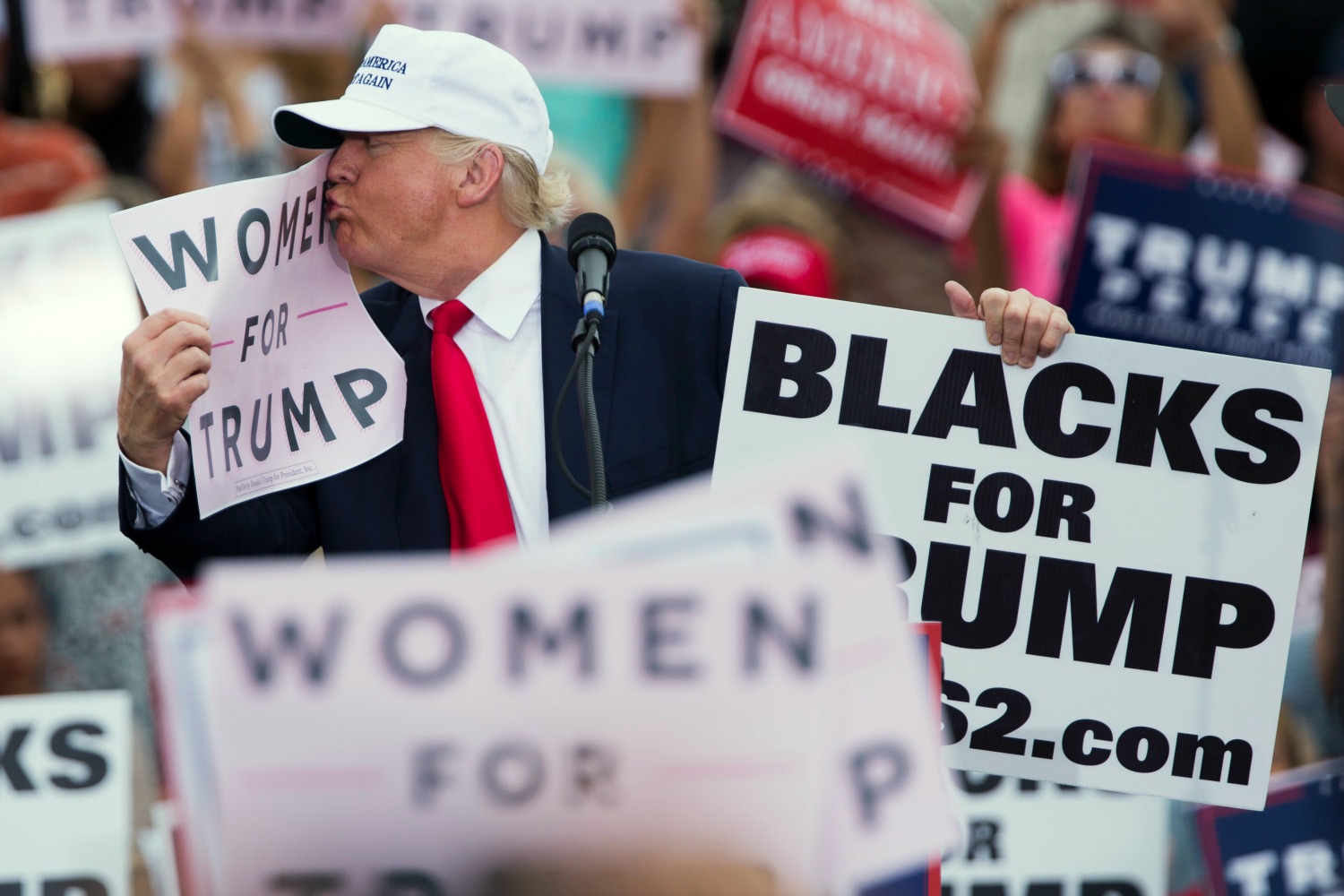Former People magazine reporter claims assault by Trump