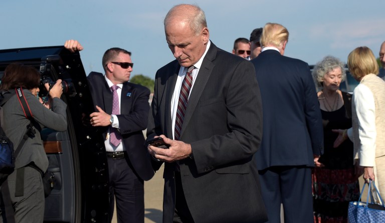 Government officials are unsure when or where the phone was initially compromised and what information, if any, was obtained. (AP Photo/Susan Walsh)