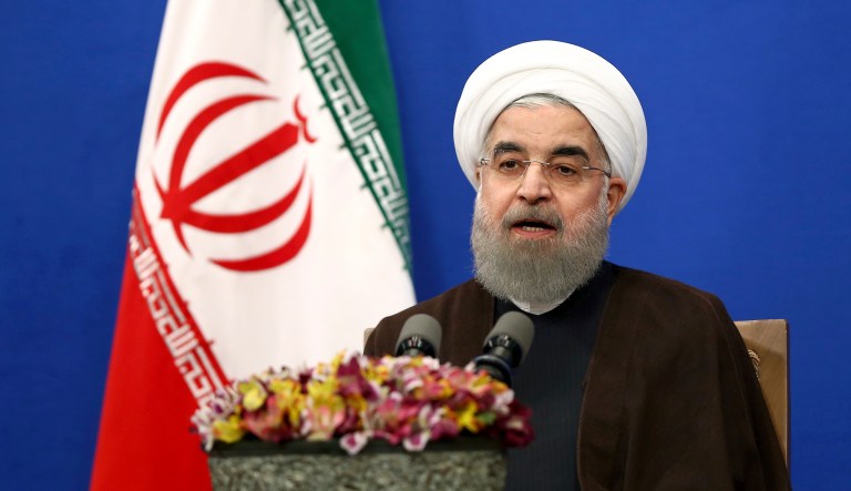 While Rouhani quotes ideas about tolerance and world peace, the regime carries on with its traditional chant of 