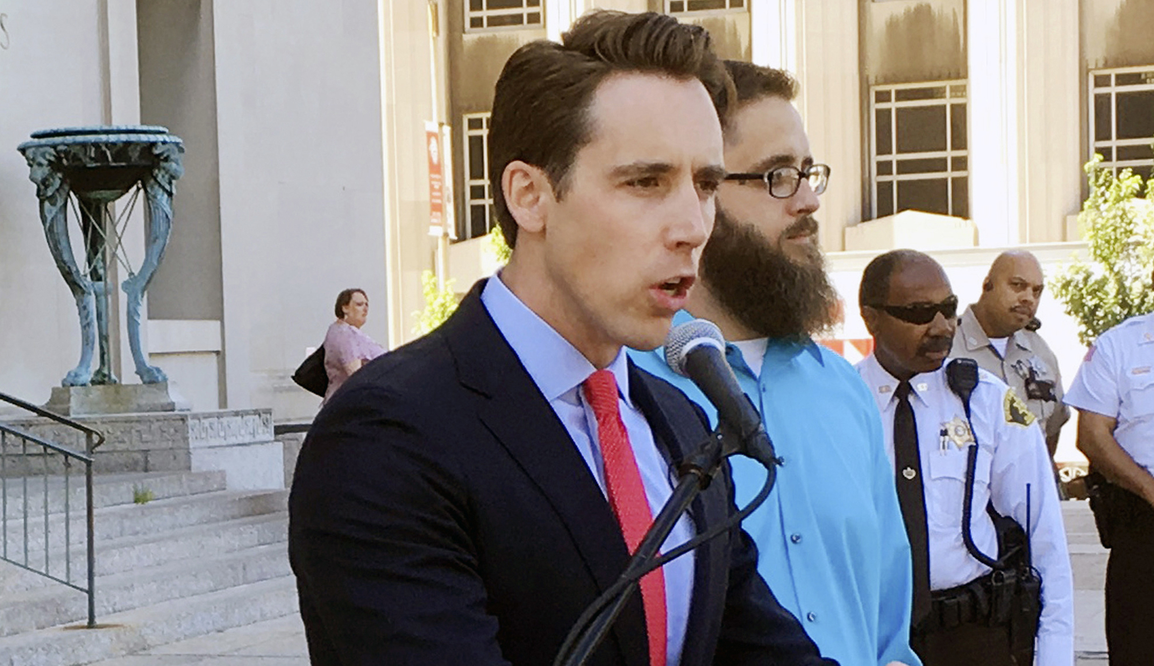 Republicans score a top recruit as Josh Hawley announces for Senate
