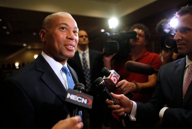 Massachusetts Gov. Deval Patrick argued that Hillary Clinton should face some competition in the Democratic presidential primary, fueling speculation that he may run. (AP Photo)
