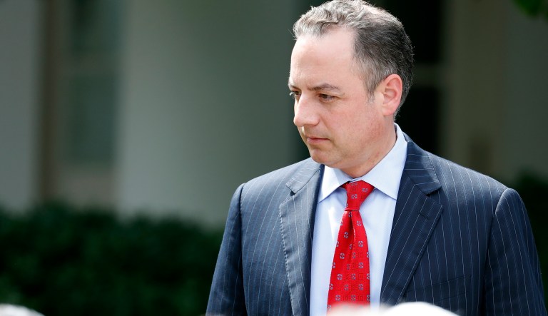 If Trump loses confidence in Priebus, 