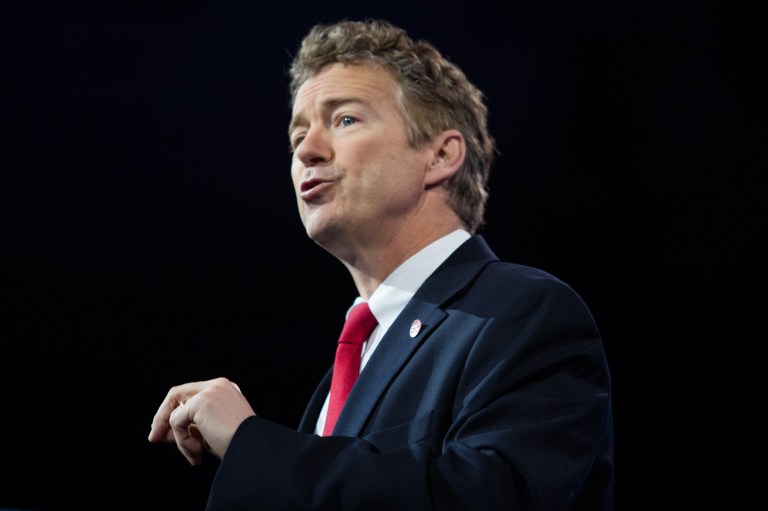 âI think [House Republicans] ought to vote to defund Obamacare,â Sen. Rand Paul, R-Ky., said. (Examiner File/Graeme Jennings)
