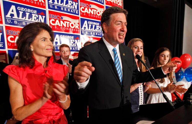 George Allen cruises to victory in Virginia Senate primary