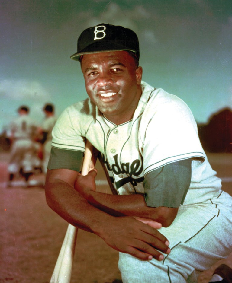 AP
Jackie Robinson is the subject of a new movie directed by Brian Helgeland that will be released Friday.