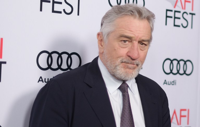 Robert De Niro, who had been an outspoken critic of Trump during the campaign, talked about the election on the red carpet at the world premiere of his new film "The Comedian" in Los Angeles.