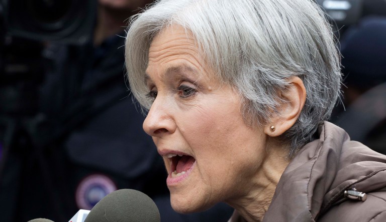 Jill Stein is many things. (AP Photo/Mark Lennihan)