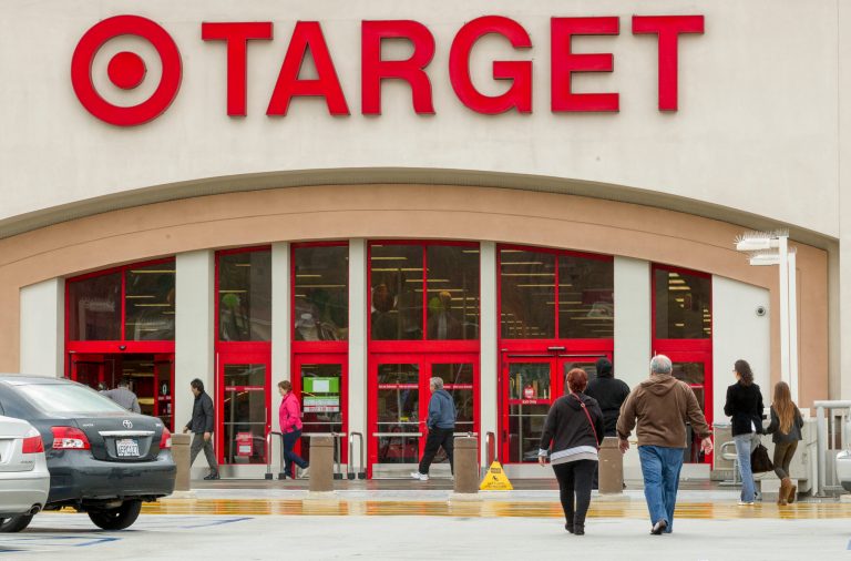 Target says that about 40 million credit and debit card accounts may have been affected by a data breach that occurred just as the holiday shopping season shifted into high gear. (AP Photo/Damian Dovarganes)