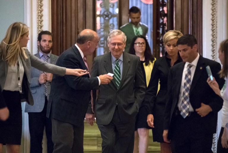 The bill walks a tight line between these diverse factions and at the same time makes room for some major reforms. (AP Photo/J. Scott Applewhite)