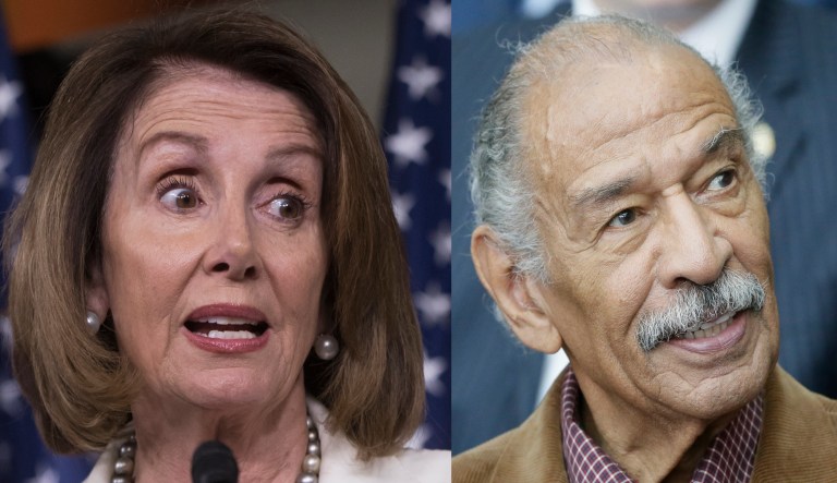 If Democrats truly believed in amplifying the voices of women who fell victim to sexual harassment, assault, or rape, they would show zero tolerance for their own members' conduct and call for Conyers' resignation. (AP)