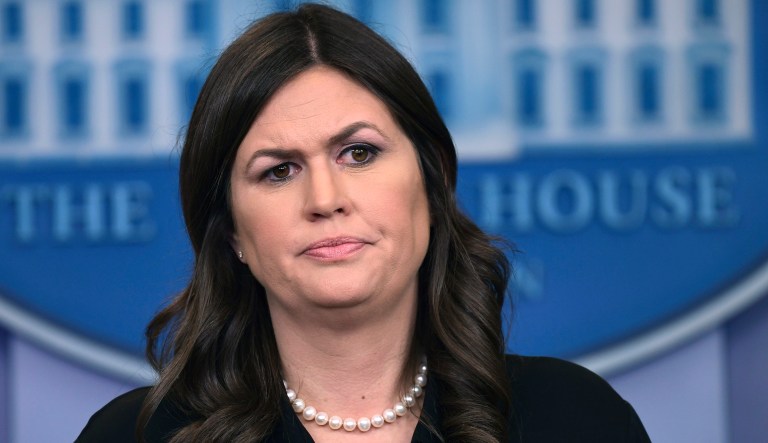 The exchange happened when NBC's Peter Alexander asked what President Trump was doing to prevent future acts of gun violence. (AP Photo/Susan Walsh)