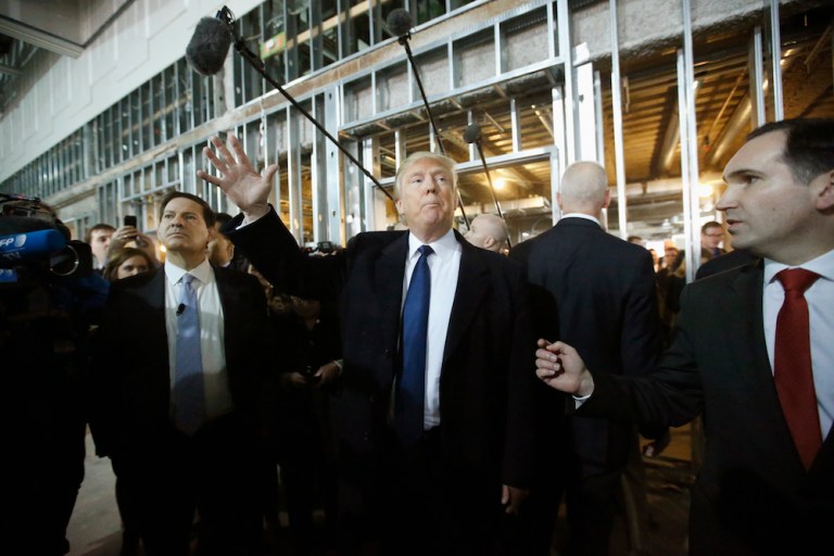 Trump reached a $200M deal with the GSA in 2013, turning the Old Post Office Pavilion into a luxury hotel. (AP Photo/Alex Brandon)