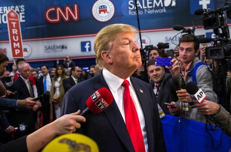 The nature of the caucuses suggests Donald Trump will underperform his polling. (AP photo)