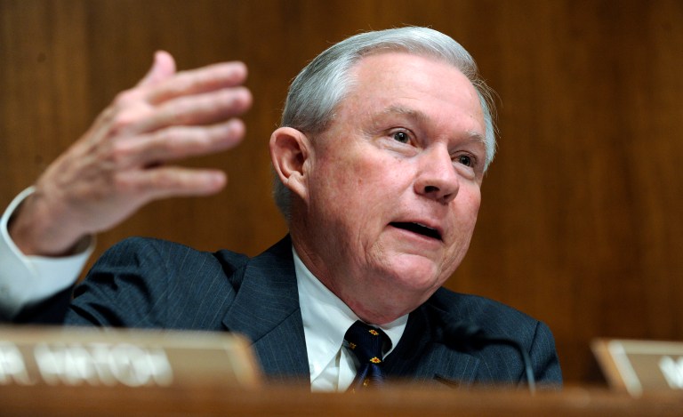 One of the harshest critics of Sen. Jeff Sessions' nomination to become attorney general on civil rights grounds once heaped praise on him for his work to reduce prison sentences for crack-cocaine possession, a top priority for the black community and President Obama. (AP Photo/Susan Walsh)