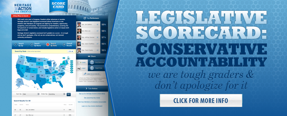 Heritage Action is the scorecard for conservatives