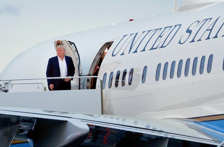 President Trump's three most recent predecessors traveled to their northern or southern neighbors early in their presidencies. Barack Obama visited Canada within a month of his inauguration, George W. Bush visited Mexico within that same time frame and Bill Clinton traveled to Canada in April of his first term. (AP Photo/Pablo Martinez Monsivais)
