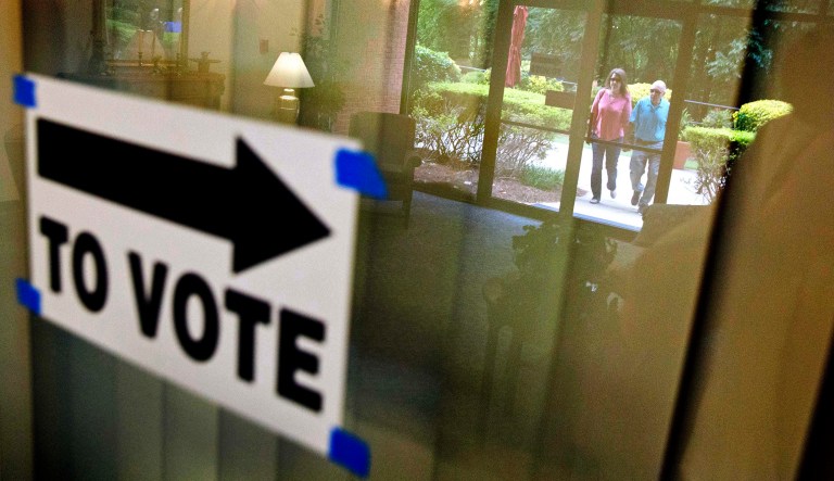 College Park, Md., is considering allowing non-citizens to vote. (AP Photo/David Goldman)