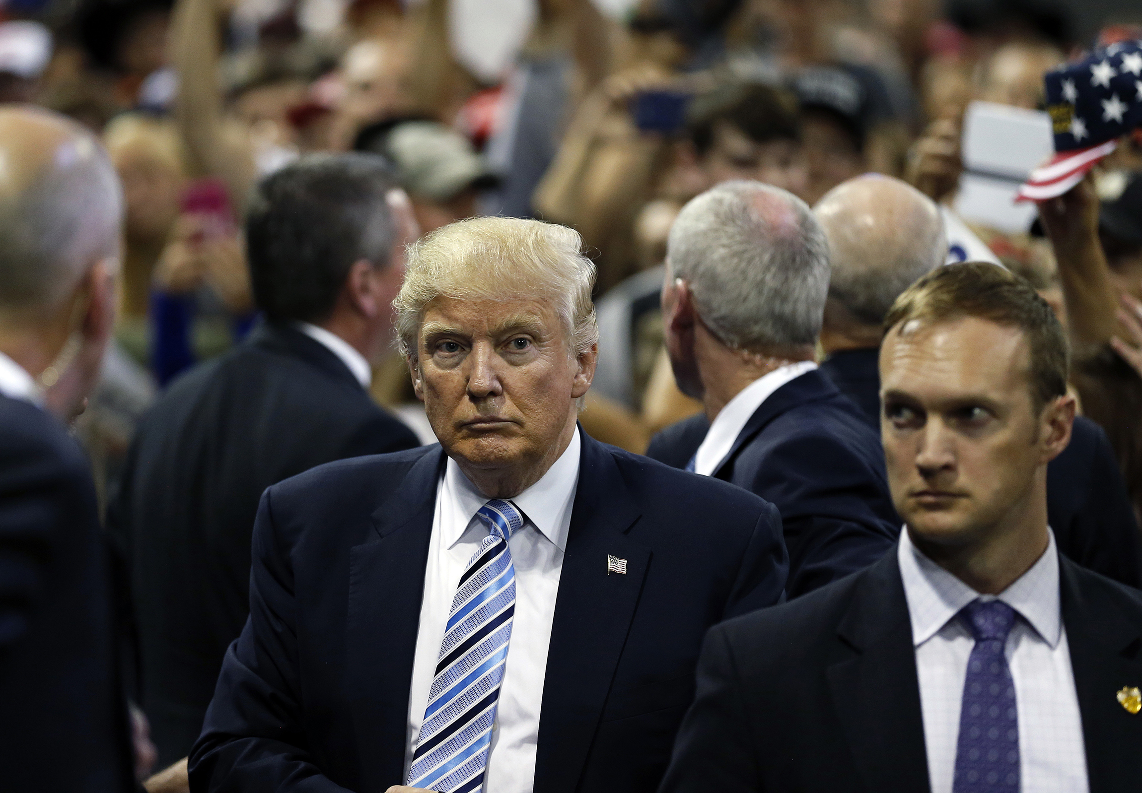 Trump doesn’t want to talk about his growing campaign and his management style