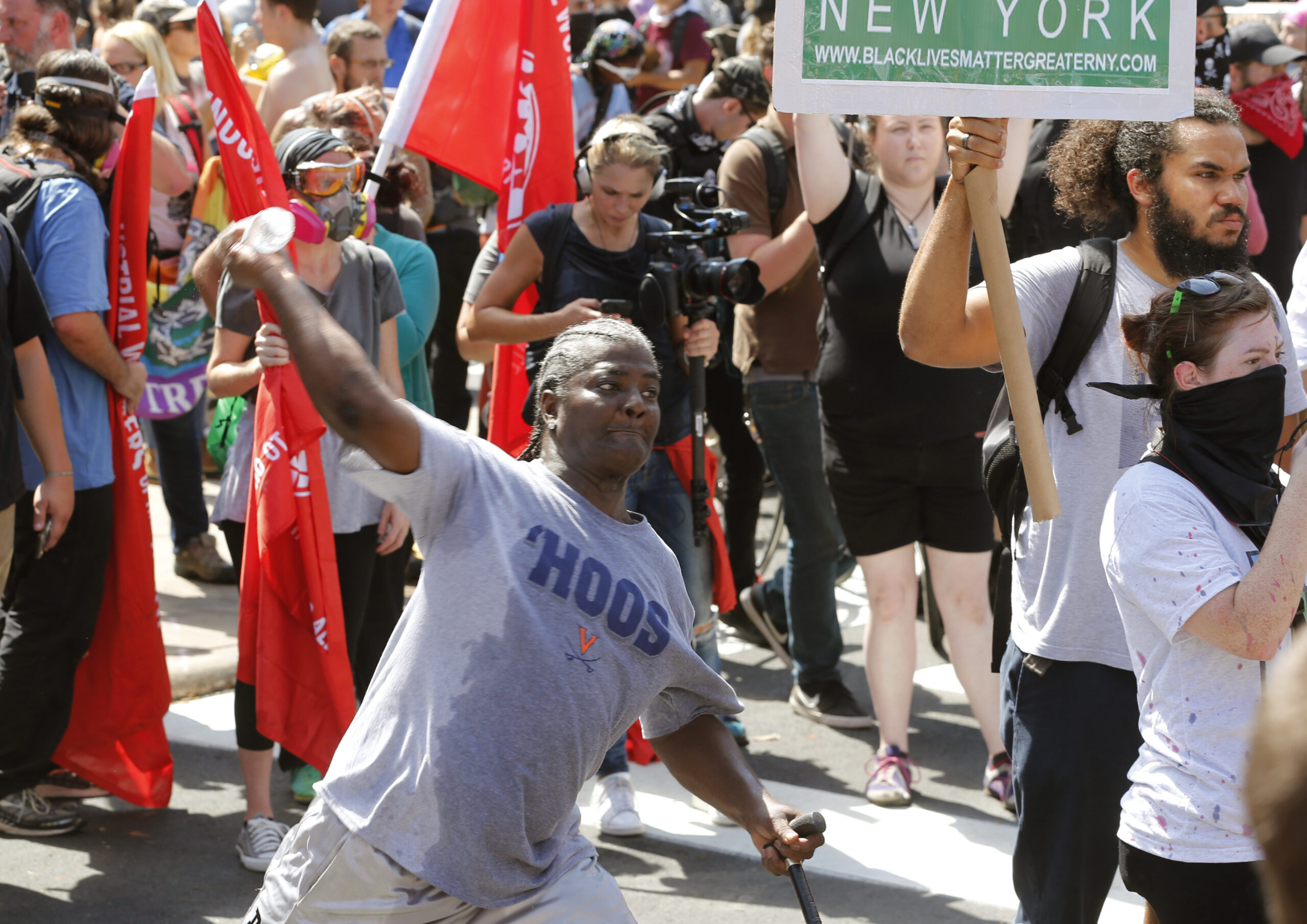 Va. Democrat campaigns on Charlottesville clash, only one ‘side’ to blame