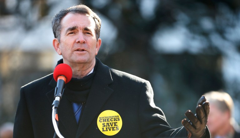 "We don't go into the classroom to enforce the law," Gov. Ralph Northam, D-Va., said about President Trump's suggestion to get teachers to carry guns in the classroom. "We go to teach. So, that's not an option that I would find acceptable." 
