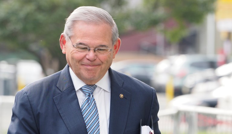 Menendez's attorneys filed a motion on Thursday night seeking to adjourn the trial on days when the senator needed to cast votes. (Patti Sapone/NJ Advance Media via AP)