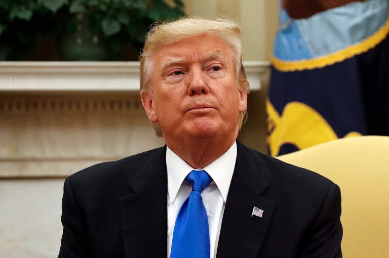 President Trump will sign legislation imposing new sanctions on Russia, despite his administration's initial skepticism of the bill. 
		 (AP Photo/Pablo Martinez Monsivais)