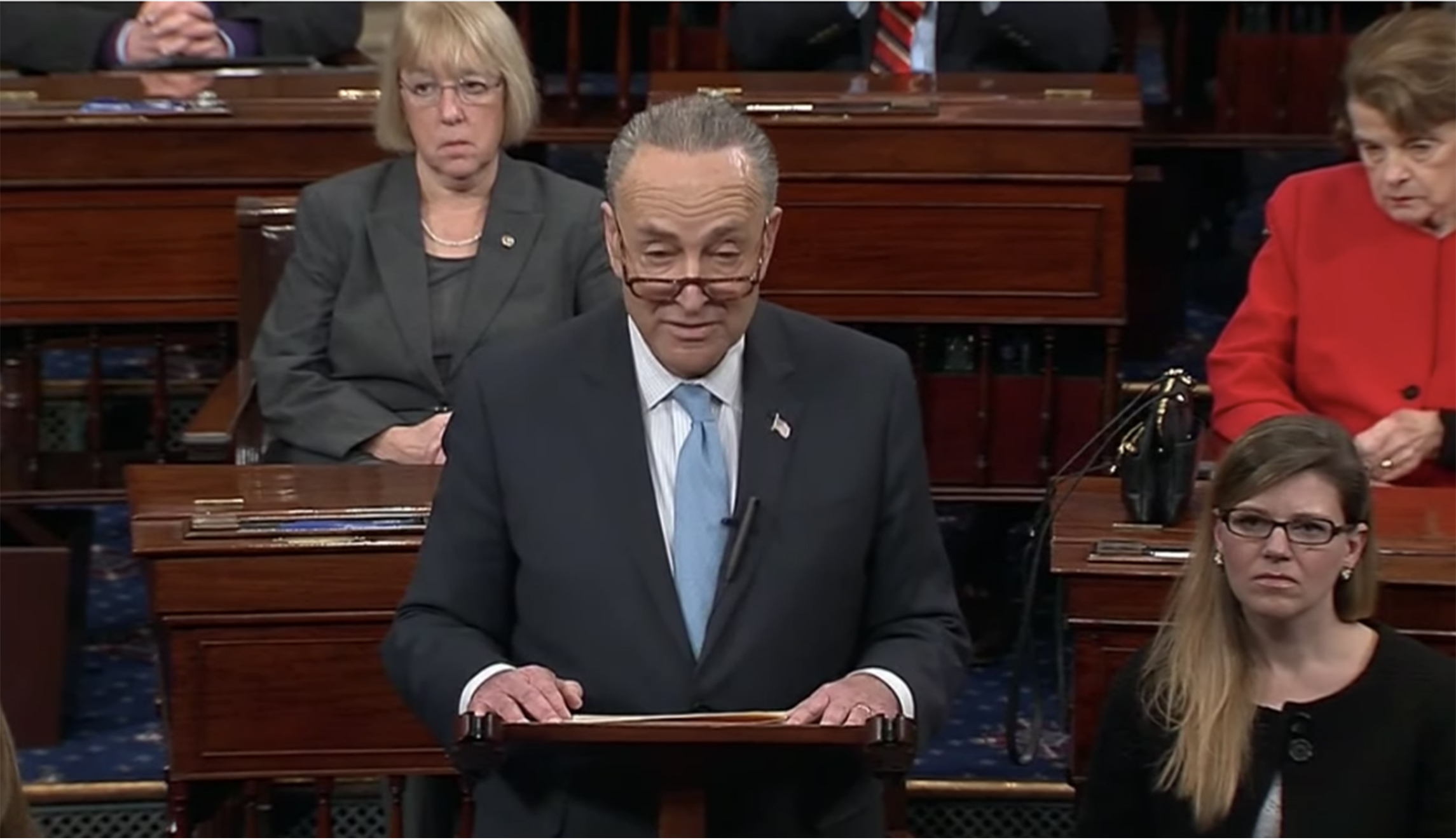 Blink: Democrats vote to end the government shutdown