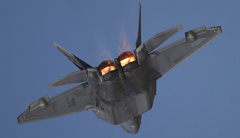 The Defense Department sent six F-22 Raptors to participate in a four-day joint military exercise in South Korea. The games are taking place just days after North Korea tested an intercontinental ballistic missile that appears capable of reaching the eastern seaboard of the U.S. (AP Photo/Kamran Jebreili)