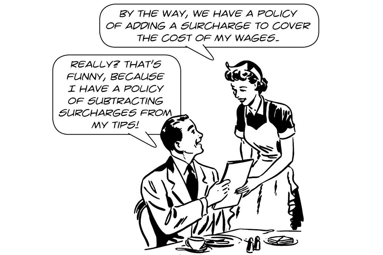 A Surcharge on the Charge, Sir