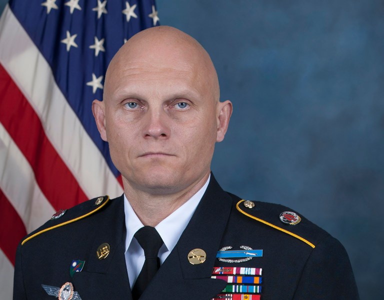Master Sgt. Joshua Wheeler. WheelerÂ wasÂ killed in a raid against the Islamic State group in northern Iraq. (US Army via AP)