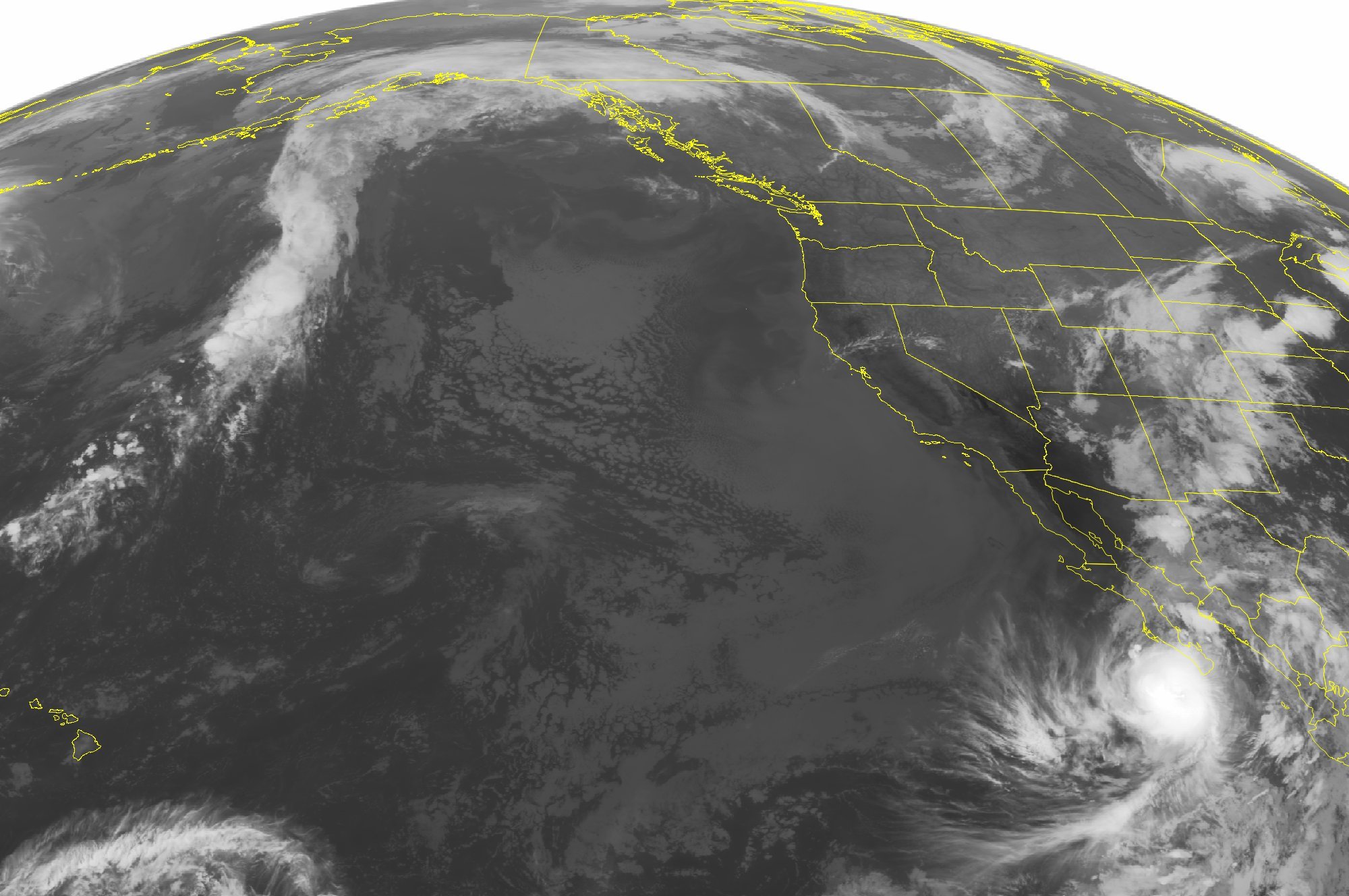 Hurricane Norbert heads up Mexico’s Pacific coast
