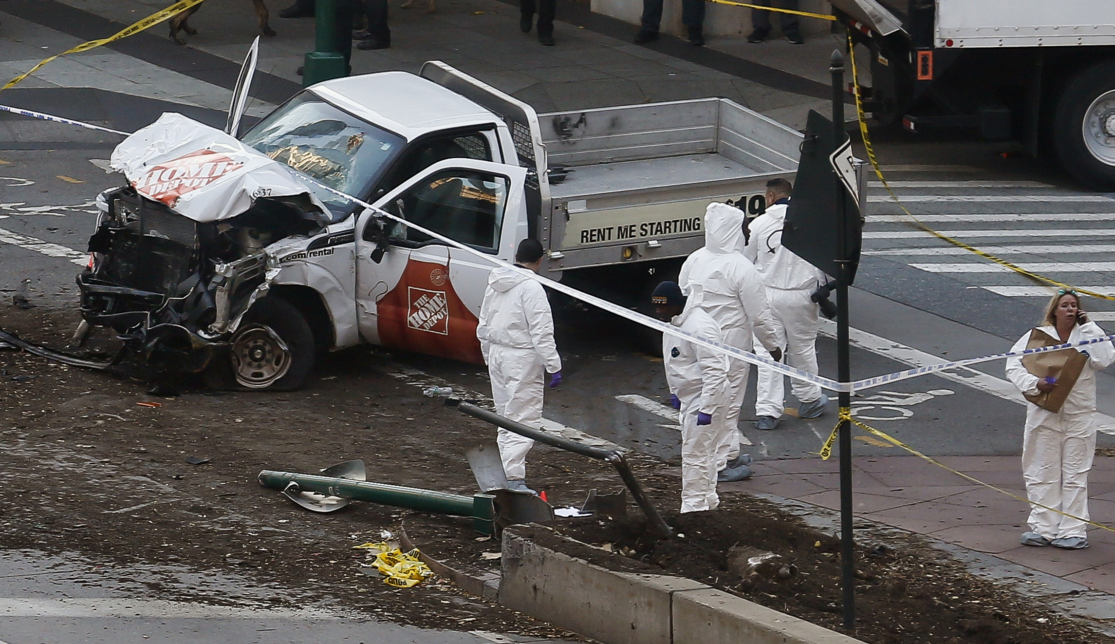 WATCH: Video of suspect tied to NYC truck attack