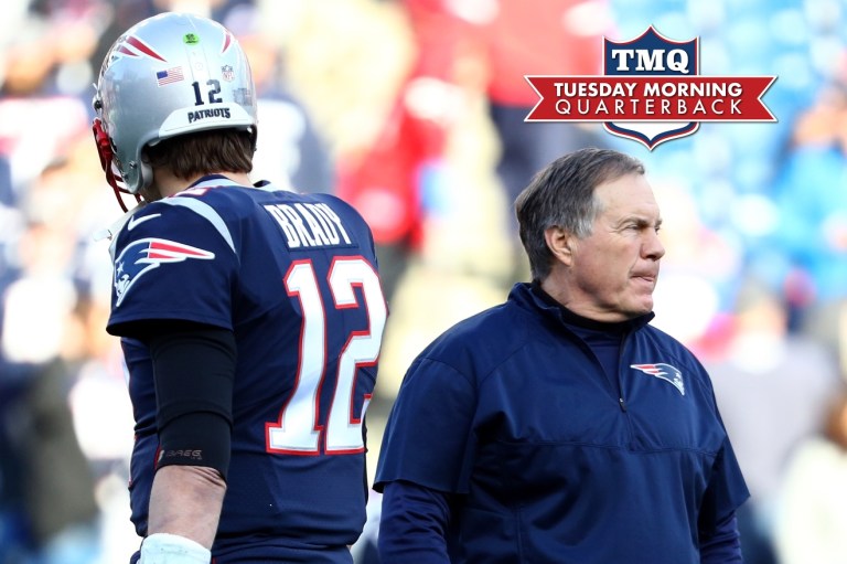 Tuesday Morning Quarterback: Would You Rather Have Belichick or Brady?