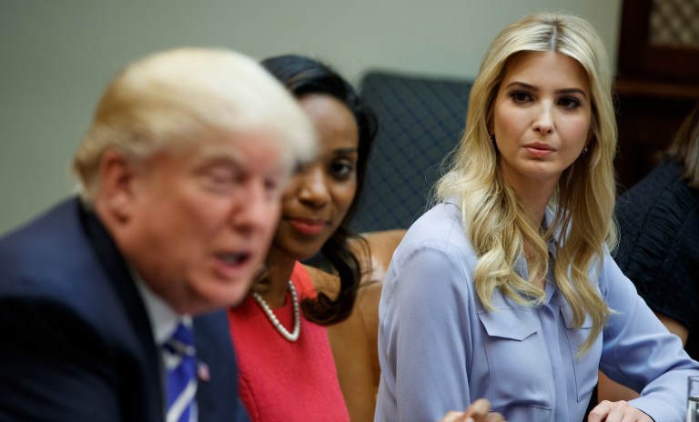 The first daughter confirmed that she will take on an official role as special assistant to the president. (AP Photo/Evan Vucci)